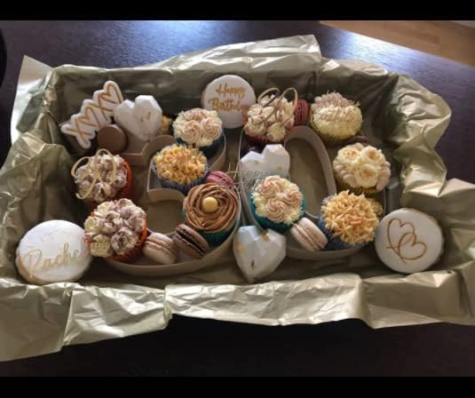 Chiffres 3 en bois faits à la main, chiffres creux à remplir - Forme 0 à 9 - Nail Gallerys