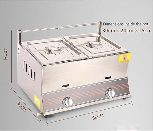 LXURY Friteuse Professionnelle Gaz, Friteuse avec Panier, Friteuse Extérieure, pour Frites, Dinde, Beignets, Restaurant de Cuisine à Domicile - Nail Gallerys