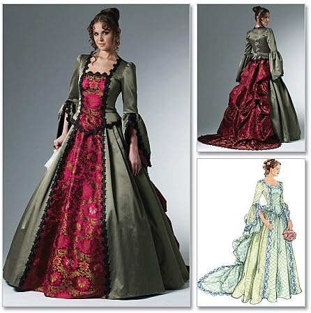 McCalls Patron de Couture Costume Historique 6097 Mesdames Tailles : 14–16–18–20 - Nail Gallerys