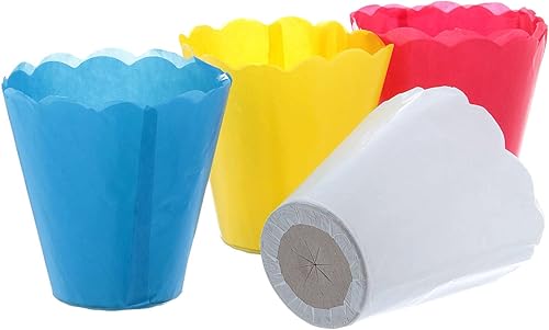 Holyart Flambeaux en Papier (100 pcs), Jaune - Nail Gallerys