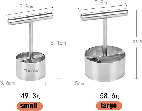 2 Pièces Outil Multifonctionnel de Cuisine de Séparateur de Noyau de Poire de Pomme D'acier Inoxydable, Outil Portatif de Noyau de Fruit de Retrait de Noyau de Pomme de Torsion - Nail Gallerys
