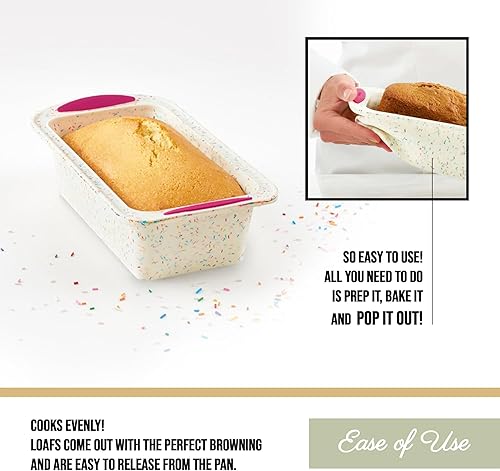 Trudeau Structure Moule à cake en silicone Gris/rose Taille M - Nail Gallerys