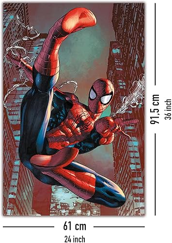Close Up Poster Spiderman Comic - Web Slinger (61cm x 91,5cm) - Nail Gallerys