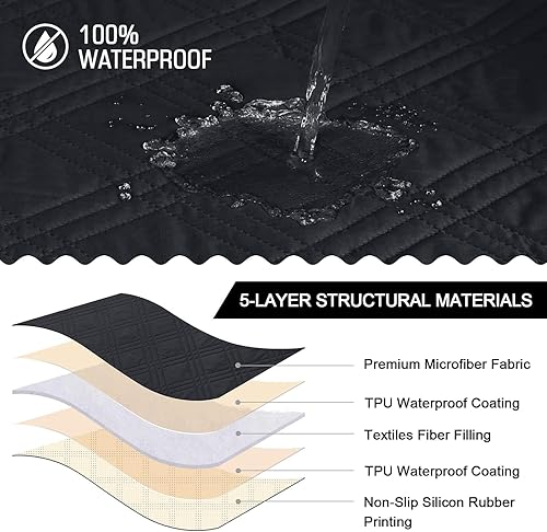 SDNAM Housses de Fauteuil inclinable, Canapé 1 Place Antidérapant pour Fauteuils Chaise Couvre Doux Protecteur Lavable à la Maison pour Maison (Color : 40@) - Nail Gallerys