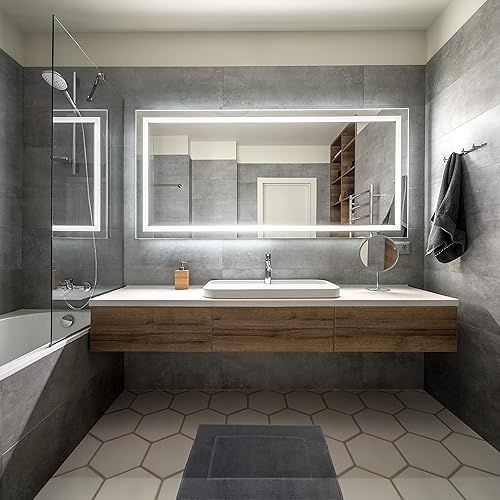 valneo Tapis de Bain (50 x 70 cm) de qualité supérieure à 800 g/m² - Nail Gallerys