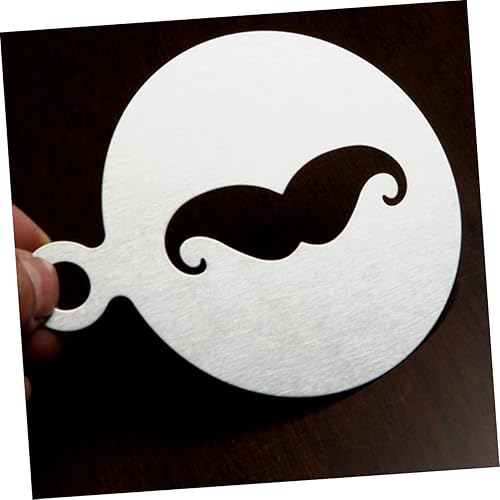 Cabilock Moules À Latte Art Pochoirs Artistiques Pour Pâtisserie Acier Inoxydable 304 Pour Décoration De Gâteaux - Nail Gallerys