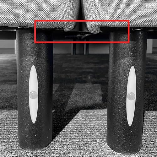 BELLECOUR Kit de Jonction pour Sommiers Universel – Système Breveté avec Velcros Mâle/Femelle – Transformez Un Lit Double en Deux Lits Simples – Encoches Adaptables à Tous Types de Sommiers - Nail Gallerys