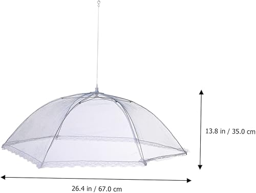 TIDTALEO 2Pièces Couvre Plat Pliable Protection Alimentaire Insectes pour Pique Et Barbecues pour Cuisine Et Repas Extérieur - Nail Gallerys