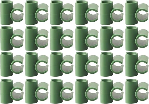 Raccord de treillis pour plantes facile avec 50 clips pour utilisation dans le jardin (11 mm) - Nail Gallerys