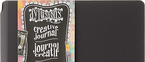 Dylusions Ranger Creative Journal carré Noir - Nail Gallerys