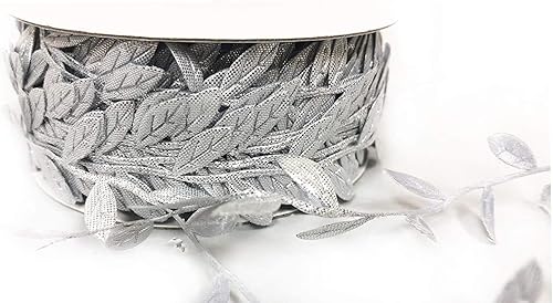 ANCLLO Ruban de feuilles dorées de 10 m pour guirlande, loisirs créatifs, fête, mariage, décoration d'intérieur - Nail Gallerys