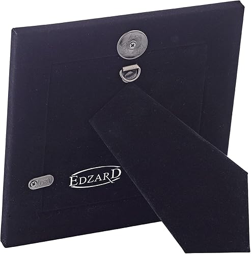 EDZARD Cadre photo Gubbio, classieux argenté, résistant au ternissement, pour photo 13 x 18 cm - Nail Gallerys