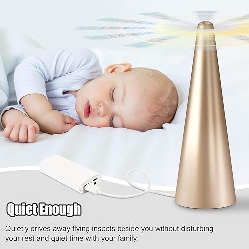 Lot De 3 Ventilateurs Anti-Mouches pour Table - Ventilateur De Table Portable, Ventilateurs Anti-Mouches Silencieux, Éloignez Les Mouches Et Les Insectes De Vos Aliments pour La Maison (3PCS) - Nail Gallerys