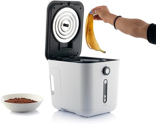 InnovaGoods® Composteur électrique de cuisine de 3L, composteur idéal pour le recyclage des déchets organiques, poubelle autonettoyante sans odeur, composteur électrique avec revêtement anti-adhérent. - Nail Gallerys