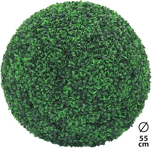 Decovego Buis au Boule de Buis Décoratif 55 cm Boule de Buis Artificielle Plantes Artificielles Plante - Nail Gallerys