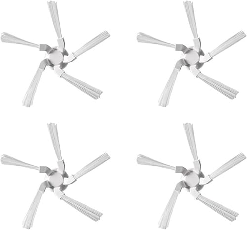 Brosses Latérales, Compatible Avec XiaoMi, Compatible Avec Dreame, Bot W10 / W10 Pro, Compatible Avec Mijia, Accessoires For Aspirateur Robot Autonettoyant Mop Pro STYTJ06ZHM, Pièces De Rechange(4pcs) - Nail Gallerys