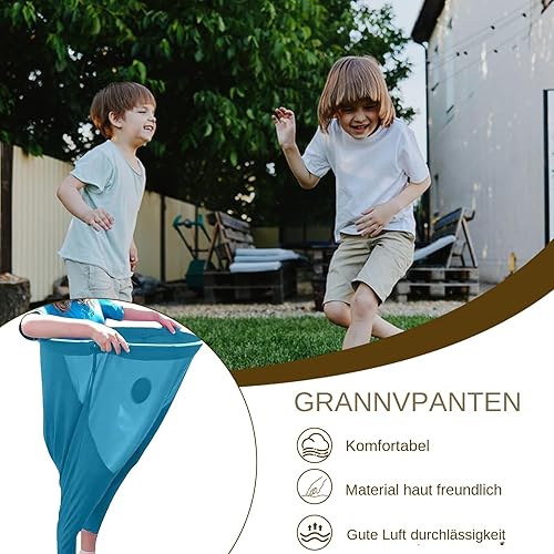 Krmoau Granny Pants Yard Game, jeu de plein air avec balles rebondissantes, pantalon extensible avec 2 balles rebondissantes pour les loisirs en plein air, les réunions de famille - Nail Gallerys