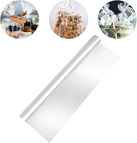 1pc clair cellophane wrap rouleau pour cadeau emballer des paniers bouquet de fleurs - Nail Gallerys