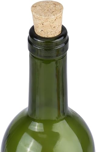 Bouchons coniques en bois, bouchons en liège, bouchons de vin naturel Bouchons de bière Liège en bois pour bouteilles de bière de vin Artisanat en liège naturel Bouchons de remplacement(S 20*15*35) - Nail Gallerys