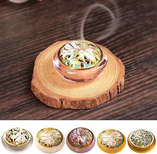 Glaze Jade Brûleurs d'encens pour bois d'agar et bois de santal Décoration d'aromathérapie pour la maison et le bureau - Nail Gallerys