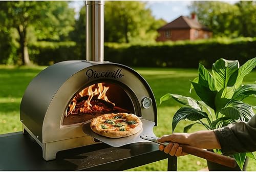 BELLANAPOLI - Four à bois Professionnel PICCIRILLO Four à PIZZA 70 x 70 x 40 cm - Nail Gallerys