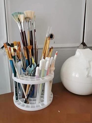 Porte Pinceaux Aquarelle,Porte Pinceaux Maquillage Détachable Portable Support de Crayons Pinceaux Peinture Maquillage Porte pinceaux Crayons pour Pinceaux et Crayons - Nail Gallerys