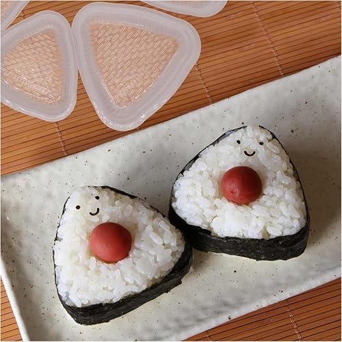 BOBOZHONG Moule À Sushi,8 pièces Moule À Boules De Riz Boule Riz Bento Moule,Moule Bento Sushi Onigiri Boule Riz Bento Moule,Onigiri Kit Réutilisable,Moule Sushi pour Bento - Nail Gallerys