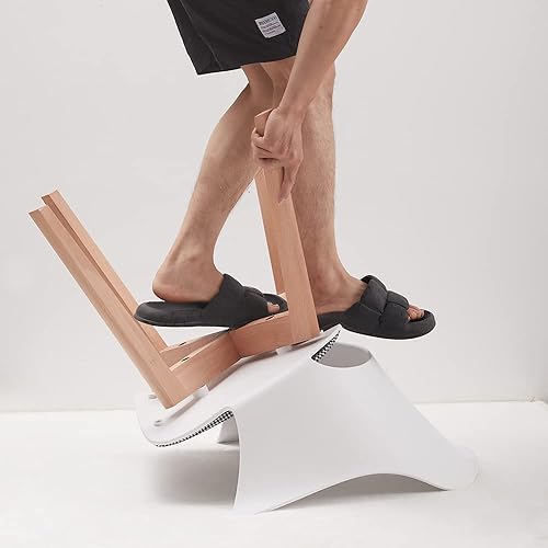 BenyLed Lot de 4 chaises de Salle à Manger avec revêtement en Tissu. Chaises de Salon Fauteuil Design sculpté avec accoudoirs (Blanc) - Nail Gallerys