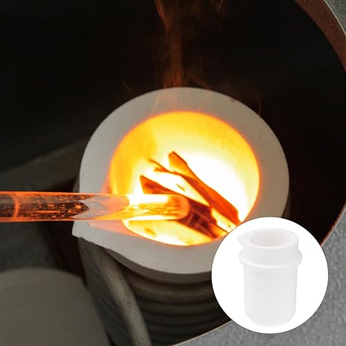 Gatuida Creuset En Quartz Pour Fusion De MéTaux, Creuset De Fonderie RéSistant à Haute TempéRature, IdéAl Pour or, Cuivre Et Autres MéTaux PréCieux - Nail Gallerys