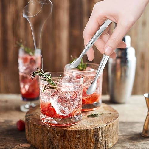 Pinces à glace, petites pinces de service,Pinces à sucre en acier inoxydable de qualité alimentaire dans un style luxueux | Ustensiles de service de Buffet, pinces de service, pince à glace, pinces à - Nail Gallerys