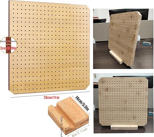 ZPPLD 11inch Planche de Blocage Crochet,Planche Blocage Granny Square 28x28cm,Kit de Blocage au Crochet,Ensemble de 72 pièces Pour Débutants,Planche de Blocage 20 broches (1) - Nail Gallerys