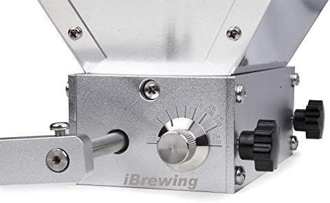 Broyeur à 2 rouleaux en acier inoxydable de qualité supérieure avec base - Nail Gallerys