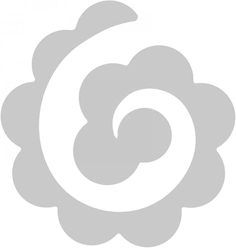 Sizzix 661788 Thinlits Die Fleur en Spirale Métal Multicolore 13,5 x 8 x 0,2 cm - Nail Gallerys