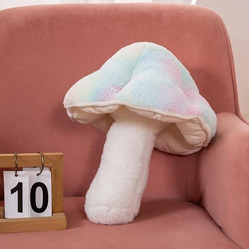 Blogiiup Oreiller en Forme de Champignon Oreiller en Forme de Champignon Oreiller de Sol Coussin de canapé Coussin de Lecture Coussin Mignon en Forme de 3D pour canapé Canapé Lit Chaise 32cm type1 - Nail Gallerys