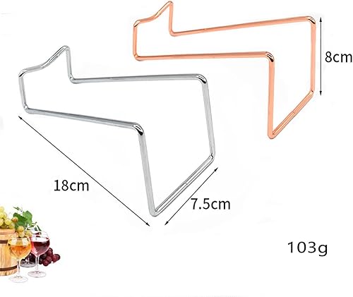 Guidre 2pcs Casiers à Vin en Métal Comptoir,prêt à l'emploi Organisateur De Casier à Vin Rangement Bouteille en métal Support De Table pour Bar, Cave à Vin, Séjour, Cuisine, Cave - Nail Gallerys