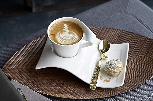 Villeroy & Boch Newwave Cuillère à café Plaqué or 12 cm - Nail Gallerys