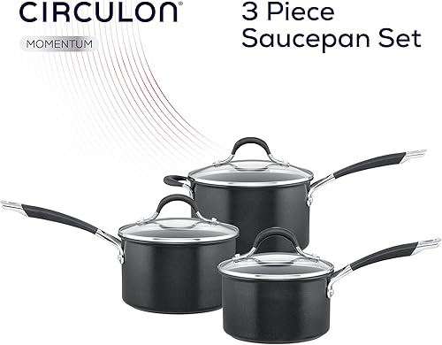 Circulon Lot de 3 casseroles en aluminium Ensemble 3 pièces - Nail Gallerys