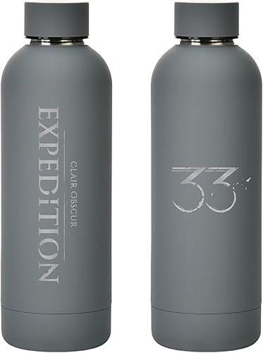 Generico Strike3D Expedition Obscure Bouteille isotherme 500 ml 33-1 pièce (Noir) - Nail Gallerys