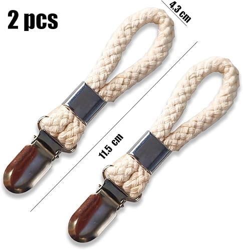 Lot de 2 Pinces à torchons,Pince De Rangement Adaptée， Pince à Suspendre Pour Serviette De Plage, Pour Suspendre Des Articles en Tissu，De Salle De Bain à la Maison - Nail Gallerys