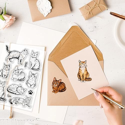 GLOBLELAND Tampons Transparents Sirène Poisson Océan Tampons Transparents en Silicone Coquillages de Corail pour Bricolage Scrapbooking Fabrication de Cartes Album Photo Journal - Nail Gallerys