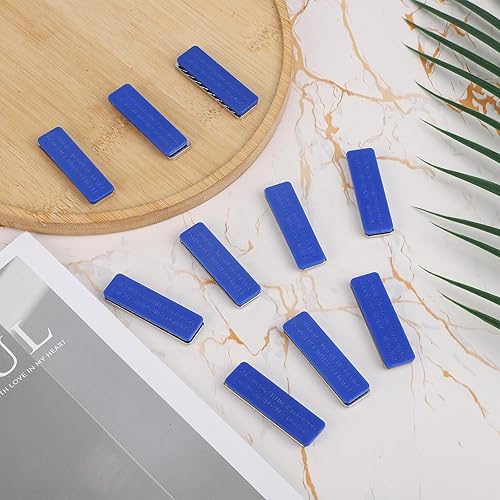 10pcs Aimant de Rideau Magnetique, Aimants pour Rideaux Occultant Fermeture Magnétique pour Rideau Clip Boucle avec Adhésif Rideaux en Tissu Occultant (Bleu) - Nail Gallerys