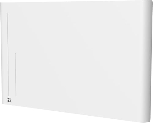 BESTHERM - Radiateur électrique fixe à inertie sèche céramique 1500W Bestherm ALBA horizontal blanc - Nail Gallerys