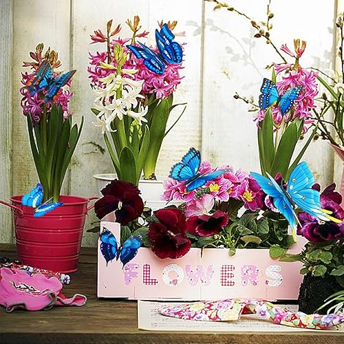 3D Papillon Stickers Muraux pour décoration 24PCS de Maison Autocollants Muraux de Papillons 3D Sticker Mural bricolage papillon amovible Réutilisable Pour chambre Salon Mei Hong - Nail Gallerys