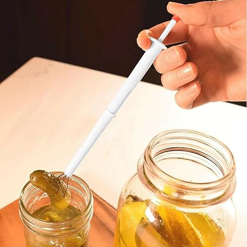 Fourchette À Cornichons – Out De Saisie De Cornichons, Cueilleur De Cornichons | Pince À Cornichons À 4 Griffes De 8 En, Bâtonnets De Pics À Cocktail En PVC, Cornichons Pour Cuisines, Restaurants - Nail Gallerys