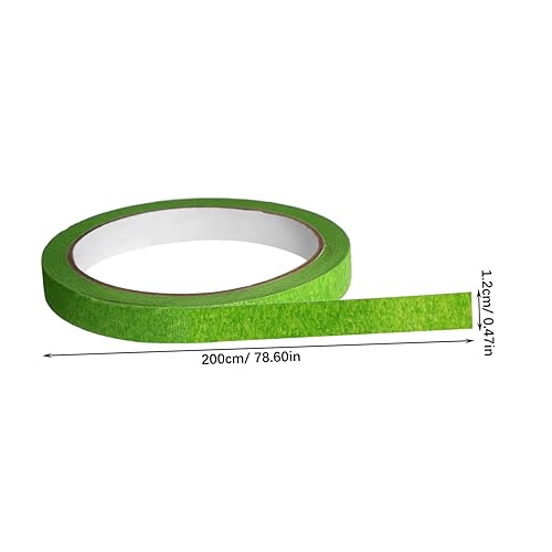 SHINEOFI 6Rouleaux Ruban Adhésif de Masquage pour Scrapbooking Artisanat Repositionnable Facile à Retirer - Nail Gallerys