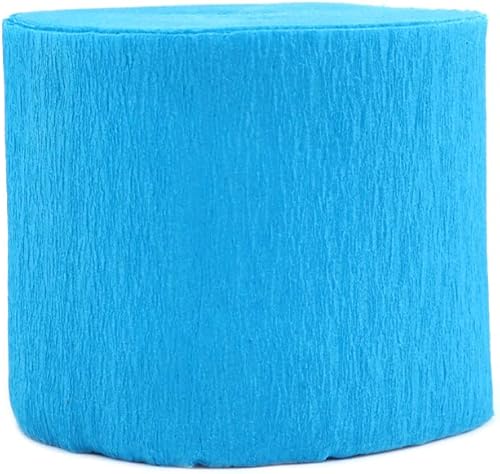 ANCLLO 20 rouleaux de banderoles de fête en papier crépon de 3,5 cm x 10 m, décorations à suspendre pour toile de fond de banderoles pour les décorations de fête, de mariage et de festival (Jaune) - Nail Gallerys