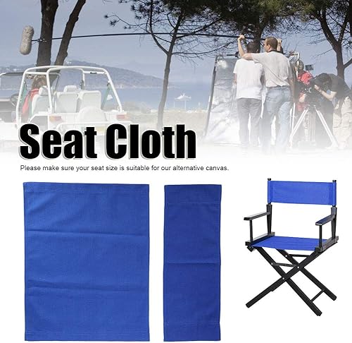 Chaise Remplacement Toile, 1 Set Directors Chair Replacement Covers pour Studio, Housse De Rechange pour Chaise De Directeur en Toile, Durable Et Facile à Nettoyer pour Les Chaises De Directeur - Nail Gallerys