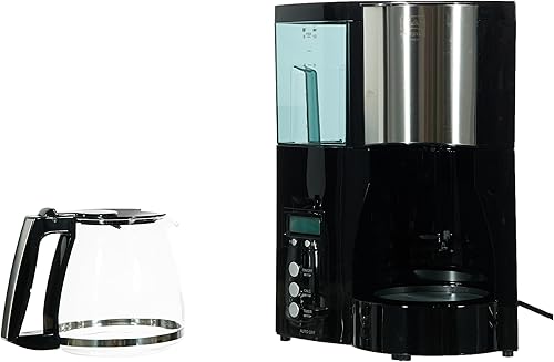 Melitta Cafetière à Filtre avec Verseuse en Verre, Fonction Maintien au Chaud et Timer, Optima Timer, Noir, 100801 - Nail Gallerys