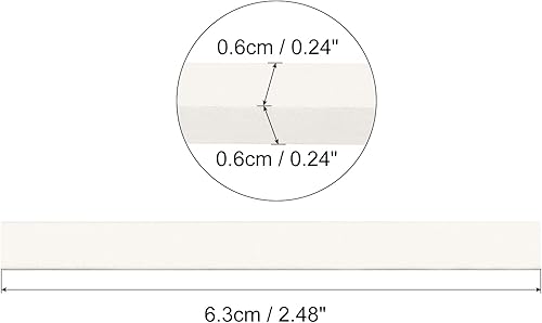 PATIKIL Compressé Charbon Bâtons, 6 Paquet Art Fournitures Croquis Carré Bâton pour Dessin Esquisse Ombrage Peinture, Blanc - Nail Gallerys