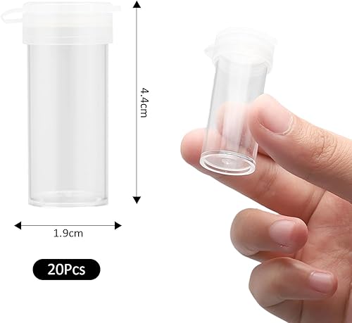 TNSLAND 20 Pièces Mini Salieres et Poivrieres avec Couvercle, Salière et Poivrière de Table 6g, Sel et Poivre de Table, Sel Poivre pour Camping, Cuisine Extérieure, Bivouac, Bushcraft - Nail Gallerys